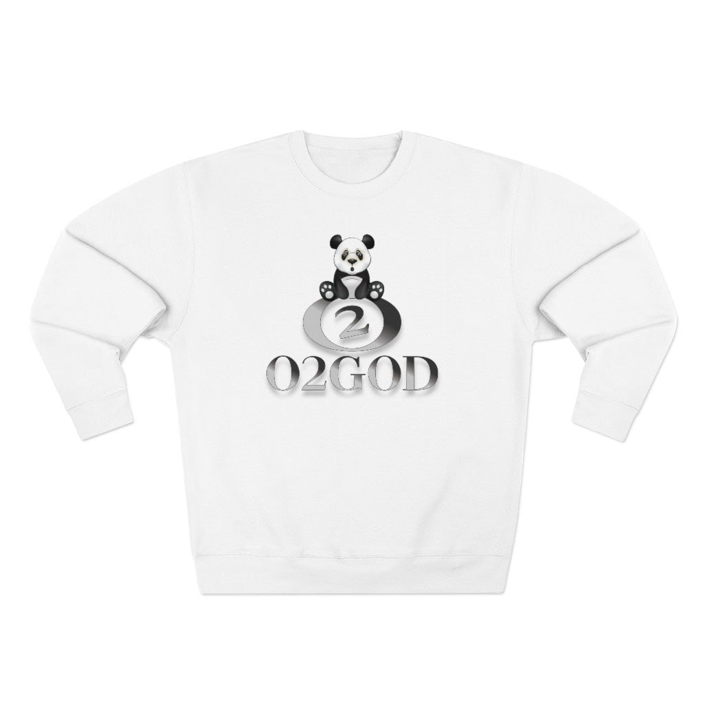 Panda O2GOD Fade Premium Crewneck Sweatshirt