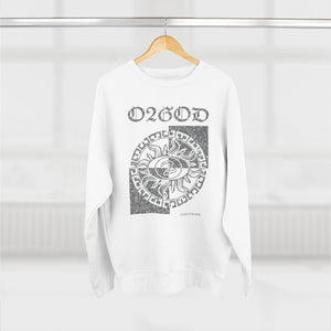 O2GOD Crest Texture Block Premium Crewneck Sweatshirt