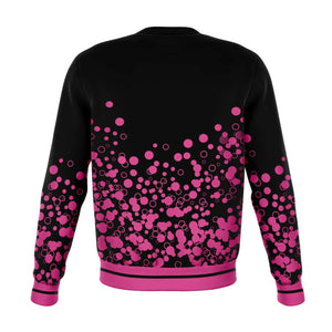 O2GOD Pink Dots Sweatshirts Black