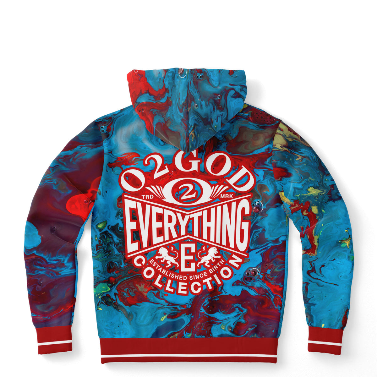 ART Paint O2GOD Hoodie – O2GOD COLLECTION