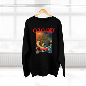 O2GOD ART City Premium Crewneck Sweatshirt