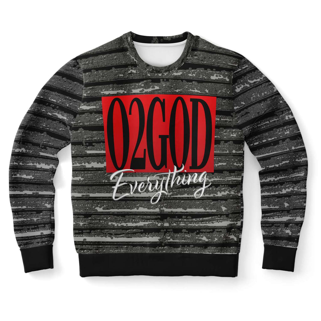Red O2GOD Everything Sweatshirt