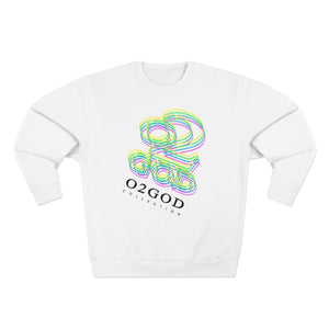 O2GOD Neon Outline Crewneck Sweatshirt