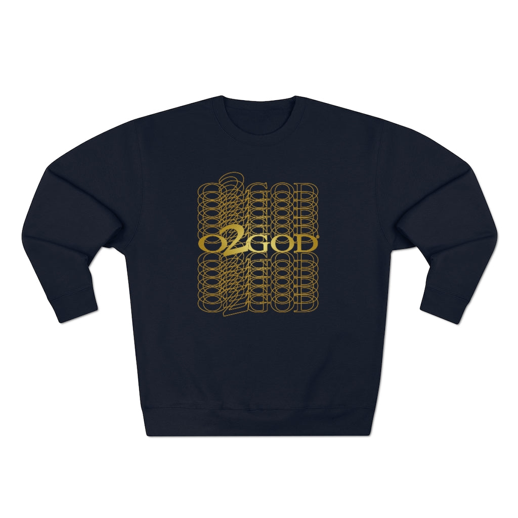 GOLD Multi O2GOD Premium Crewneck Sweatshirt