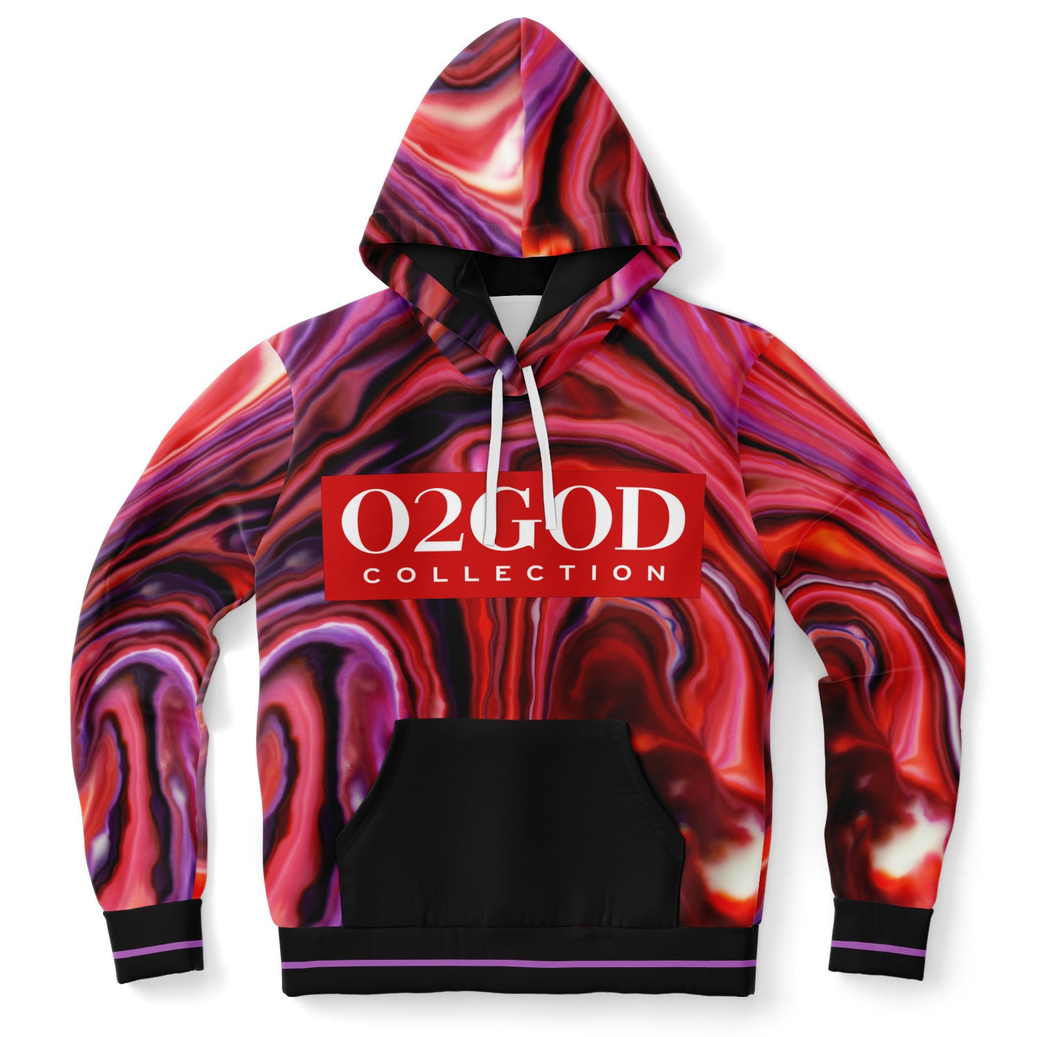 Colorful Swirl O2GOD Hoodie