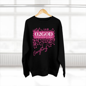 PINK O2GOD Block Premium Crewneck Sweatshirt