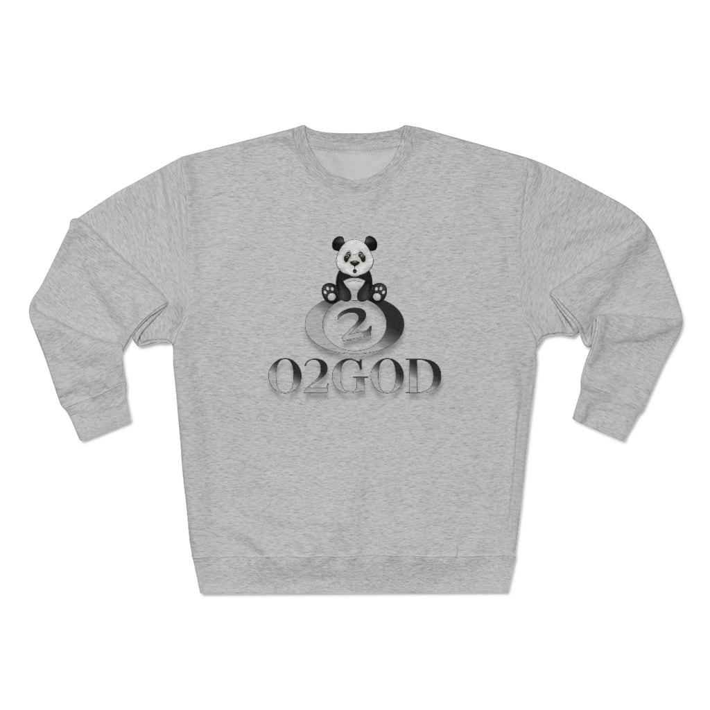 Panda O2GOD Fade Premium Crewneck Sweatshirt