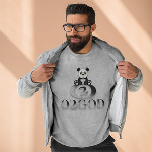 Panda O2GOD Fade Premium Crewneck Sweatshirt