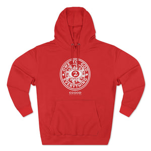 Owe To God Circle Premium Pullover Hoodie