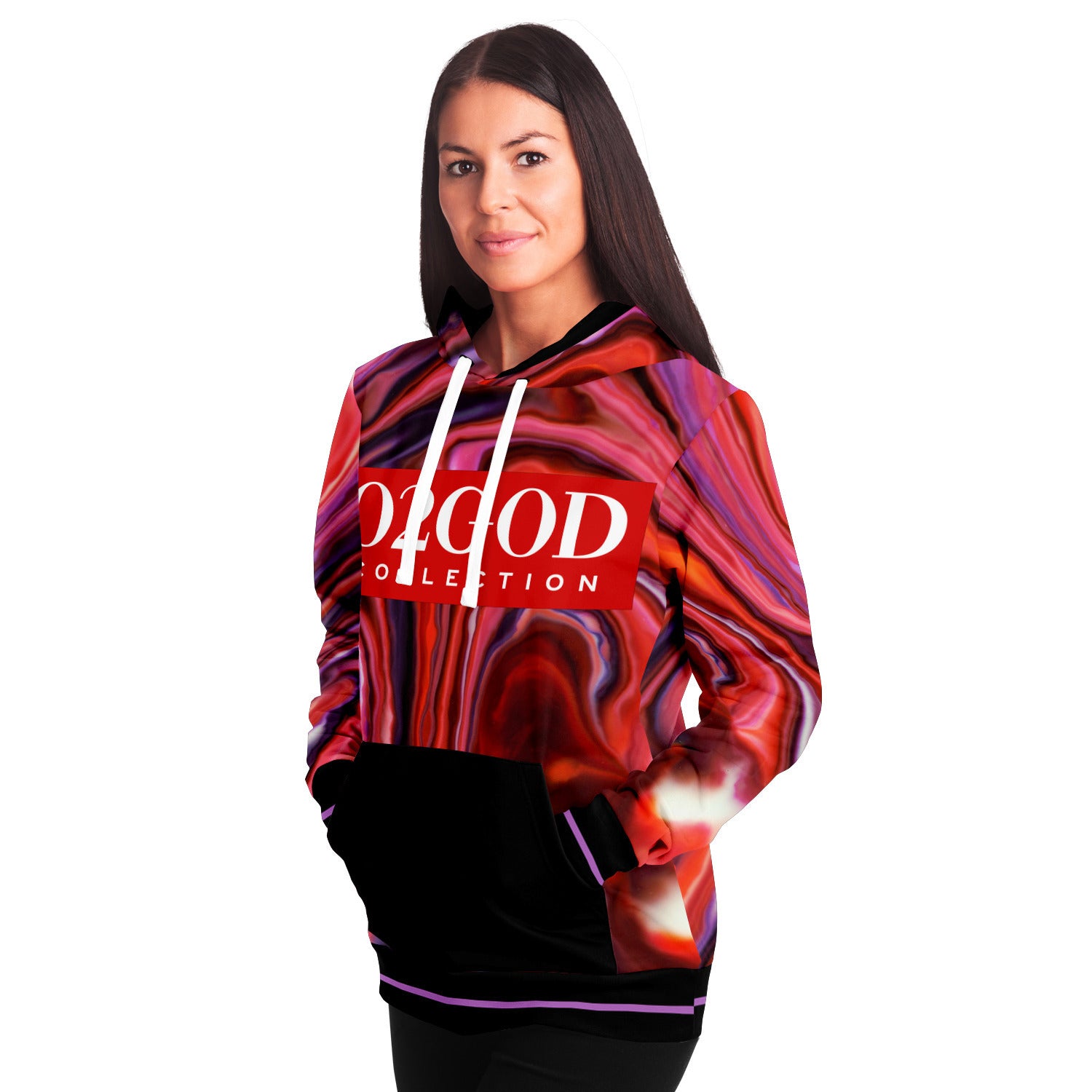 Colorful Swirl O2GOD Hoodie