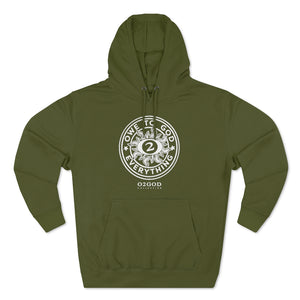 Owe To God Circle Premium Pullover Hoodie