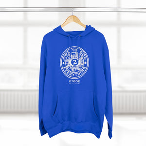 Owe To God Circle Premium Pullover Hoodie