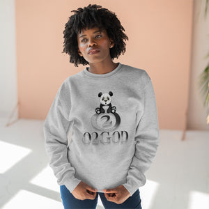 Panda O2GOD Fade Premium Crewneck Sweatshirt