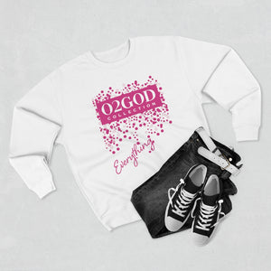 PINK O2GOD Block Premium Crewneck Sweatshirt