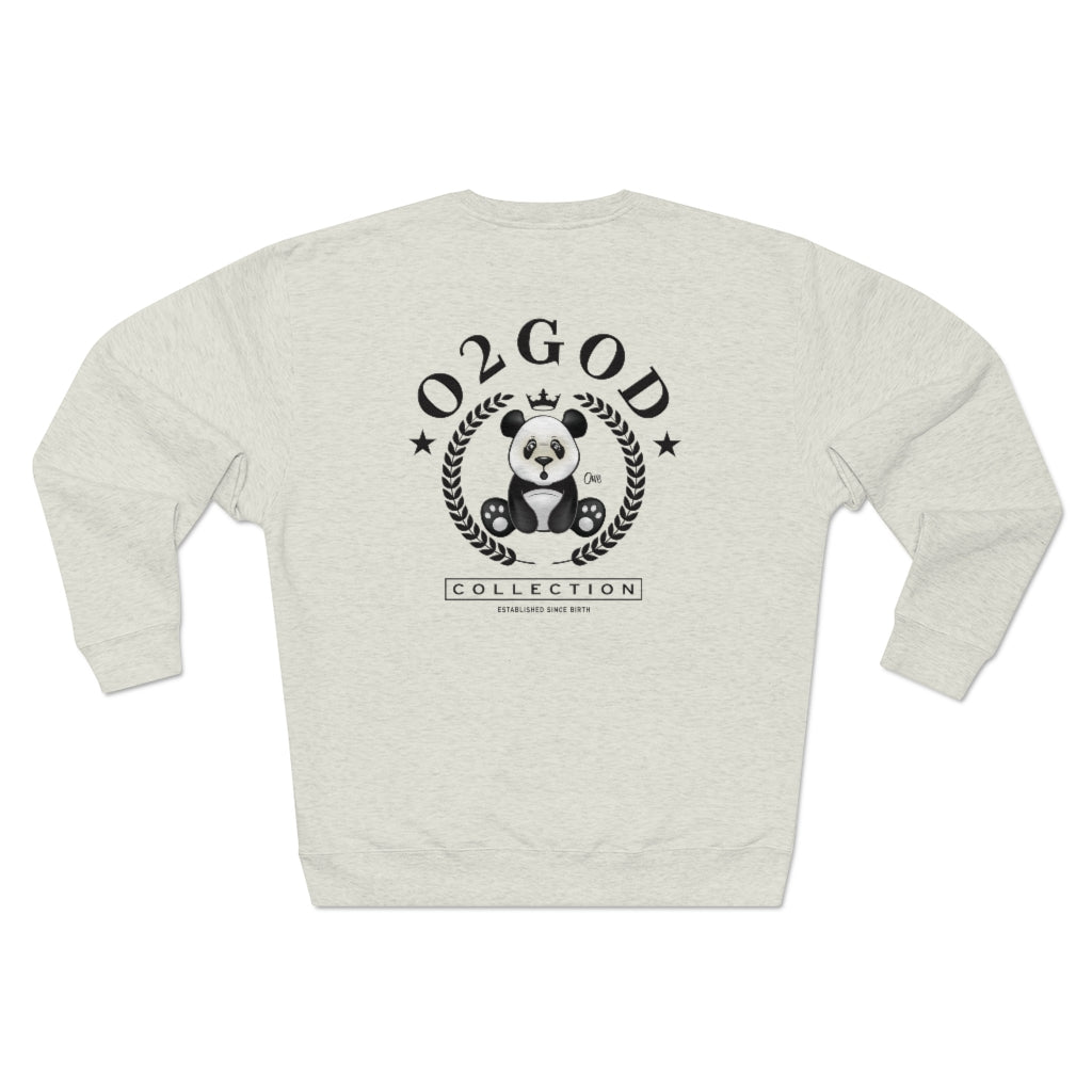 Panda O2GOD Fade Premium Crewneck Sweatshirt