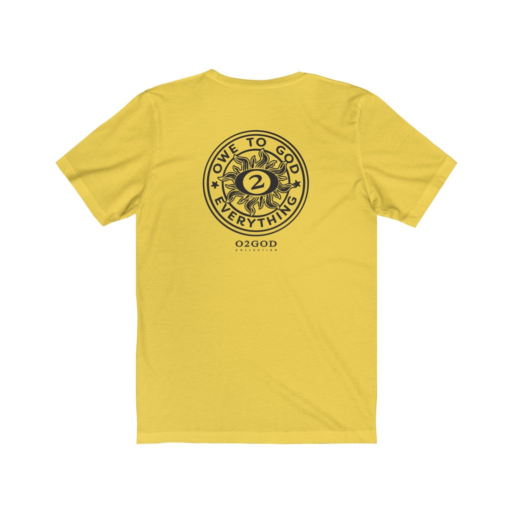 Mini Blk & Gold Crest Jersey Short Sleeve Tee