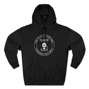 O2GOD Panda SEAL Premium Pullover Hoodie