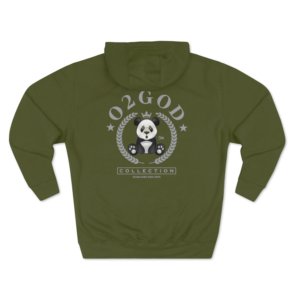 O2GOD Panda SEAL Premium Pullover Hoodie