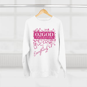 PINK O2GOD Block Premium Crewneck Sweatshirt