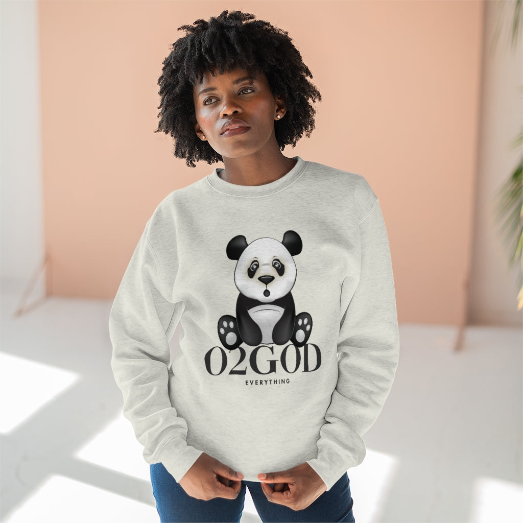 Panda O2GOD Premium Crewneck Sweatshirt