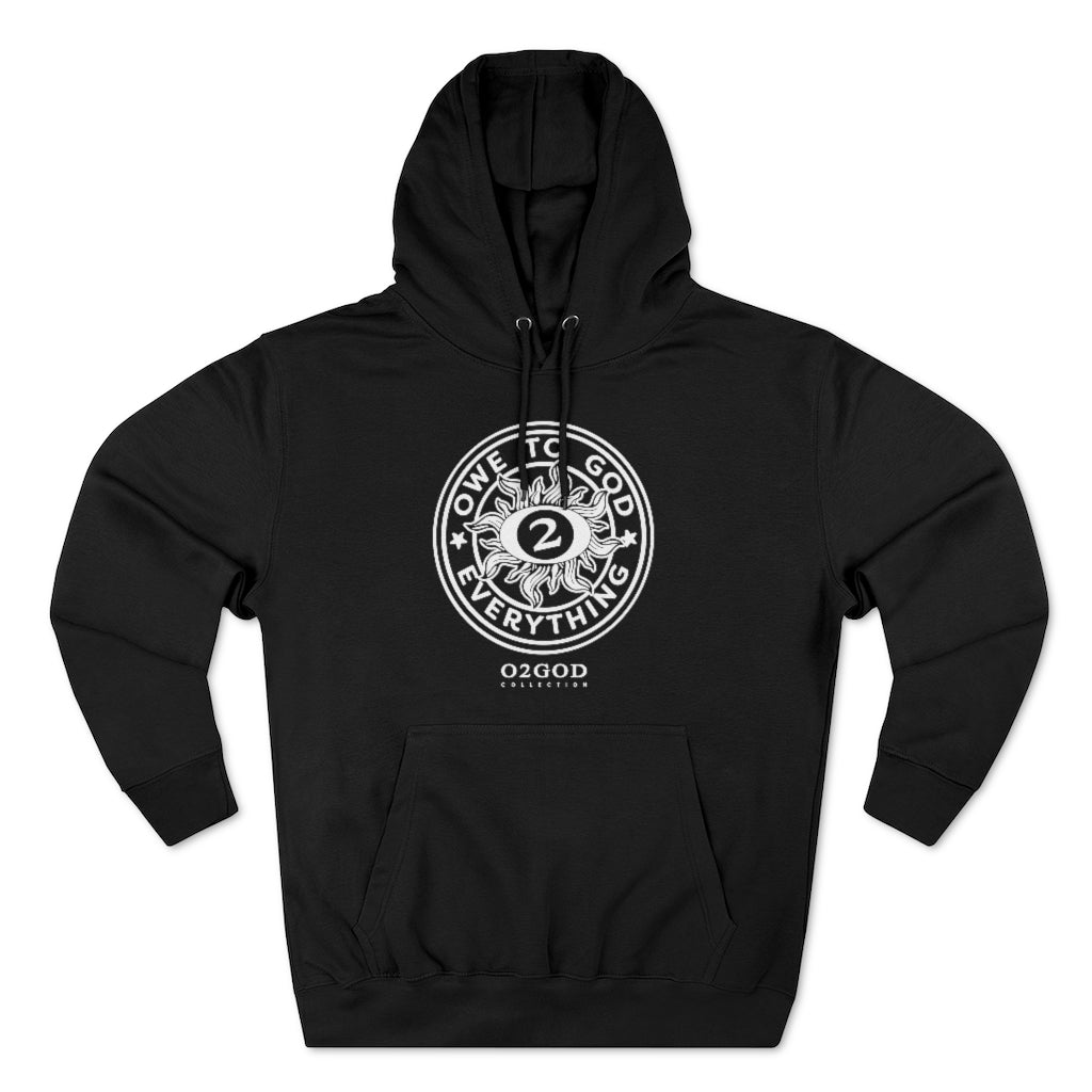 Owe To God Circle Premium Pullover Hoodie