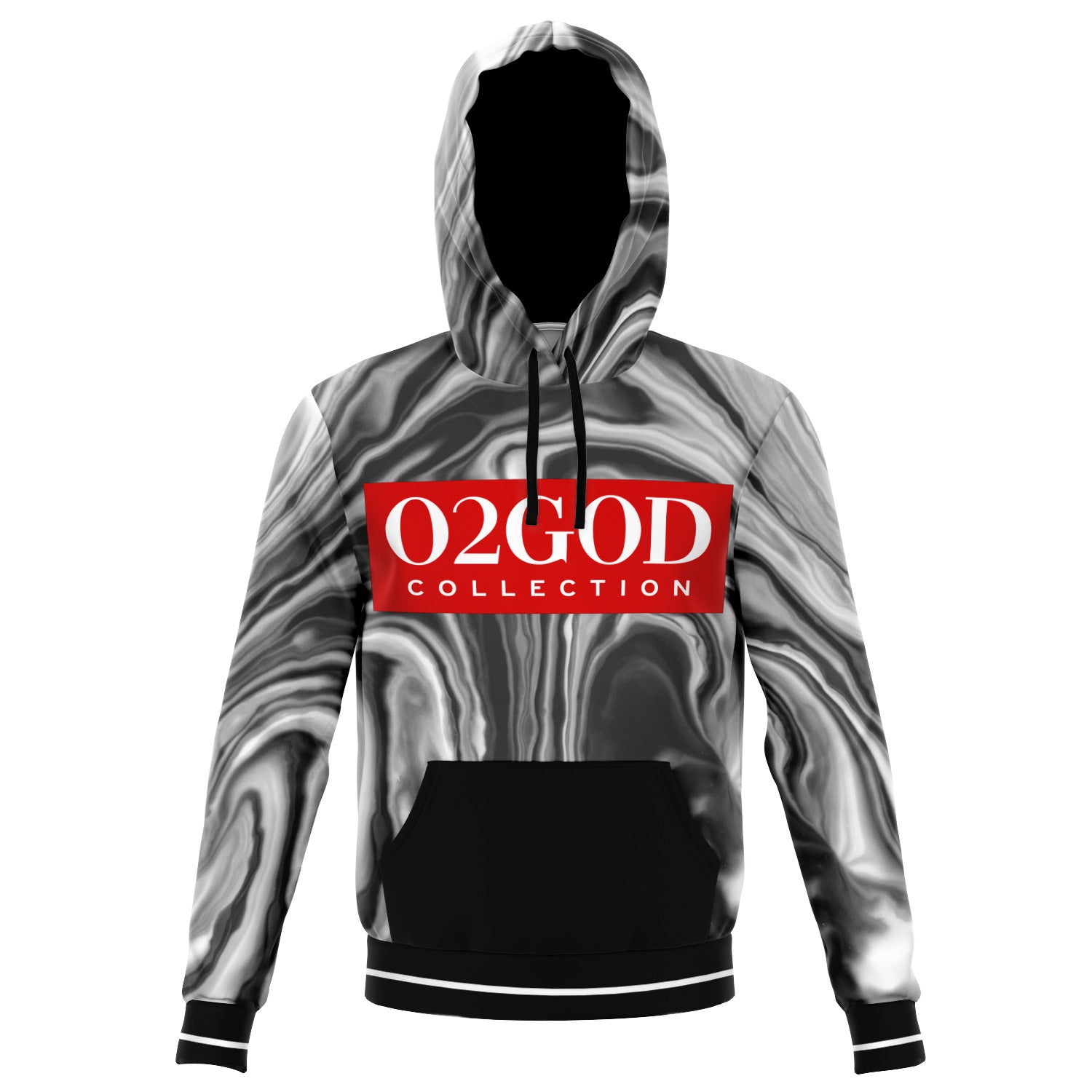 BW Swirl O2GOD Hoodie