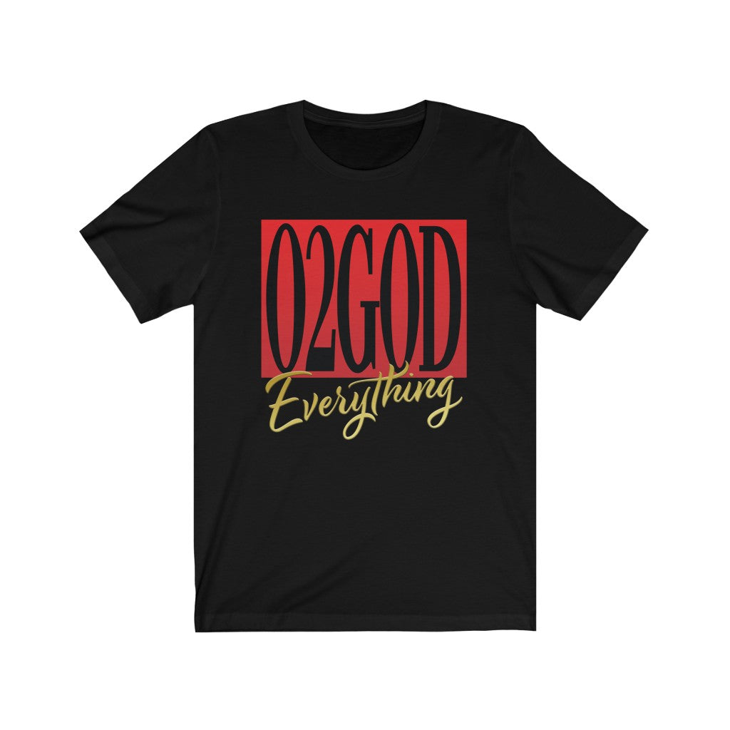 Red Block O2GOD Jersey Short Sleeve Tee